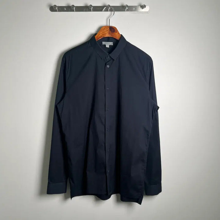 [BUNJANG] COS Black Cotton Shirt M / COS 코스 블랙 코튼 셔츠 M