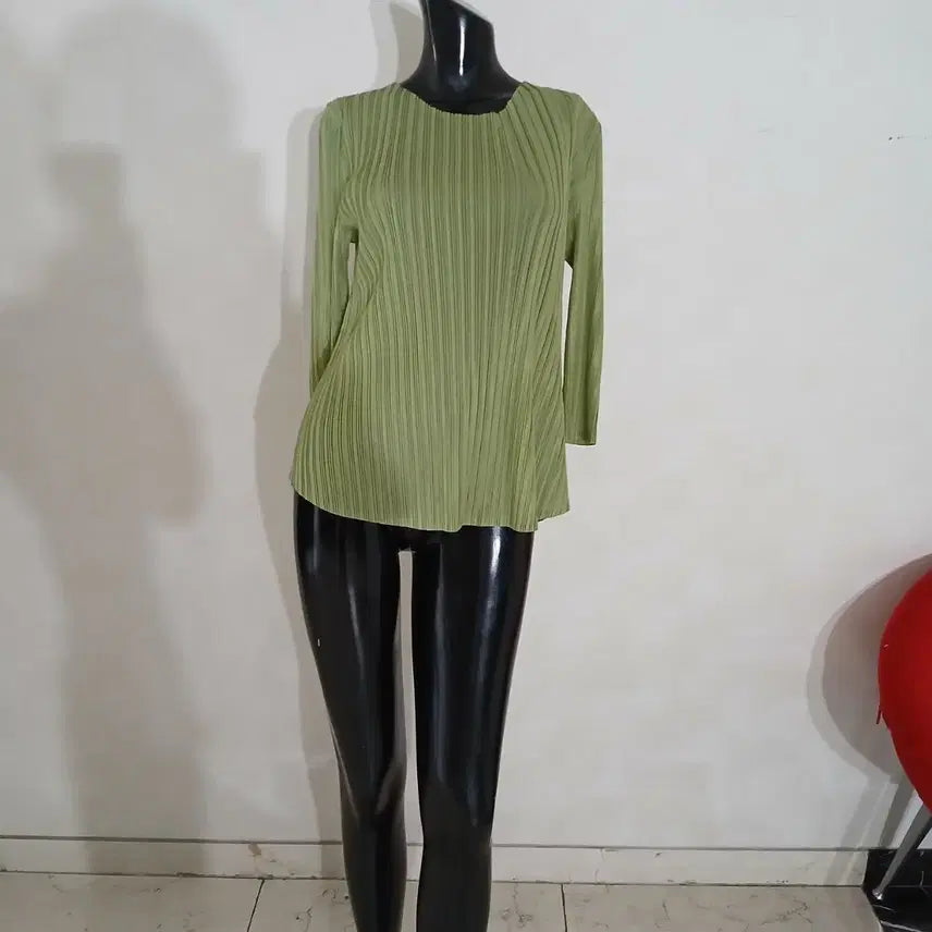 [BUNJANG] Pleatsme Pleated Blouse Free Size / 024 플리츠미 플리츠 블라우스 Free