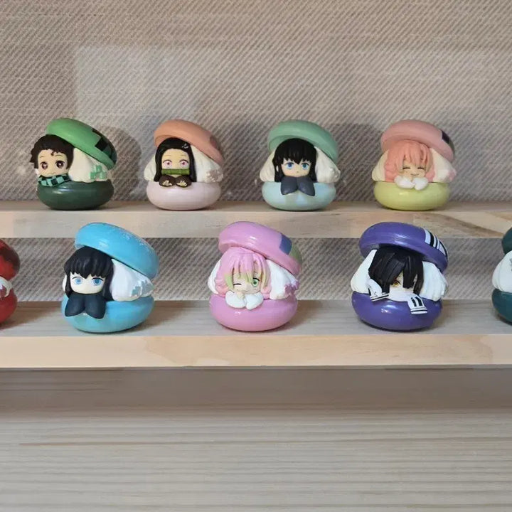 [BUNJANG] Demon Slayer Macaron Figure Bundle Set / 귀멸의칼날 마카롱(일괄)