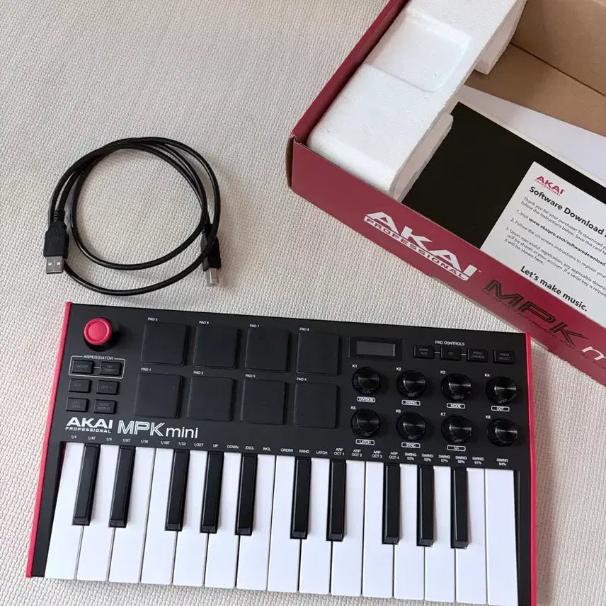 [SOLD OUT] 박스O AKAI MPK mini 미디 키보드 컨트롤러
