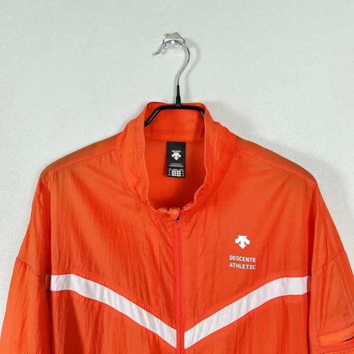 [BUNJANG] Descente Orange Lightweight Windbreaker Jacket Men&