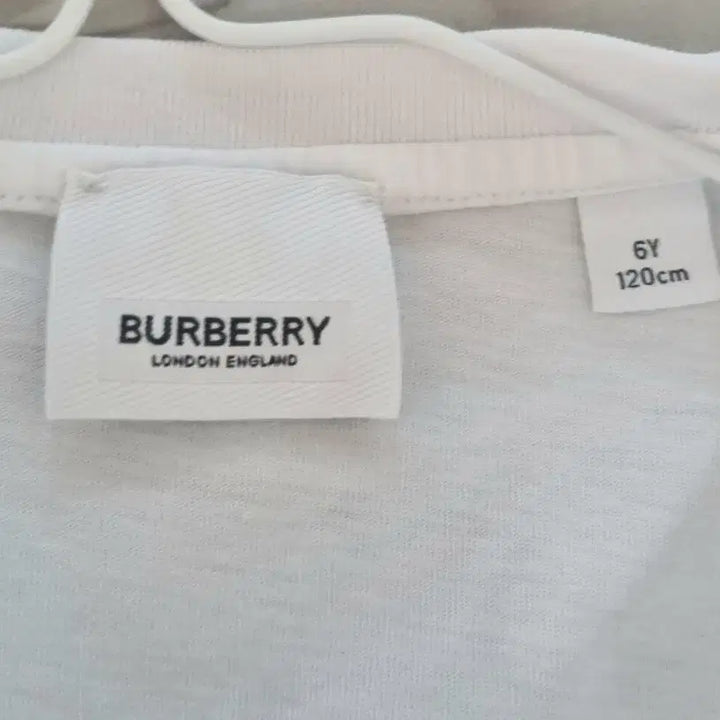 [BUNJANG] Burberry Kids "Bear Print" Short Sleeve T-Shirt (Size 6Y / 120) / 버버리 곰돌이 유아티 6y 120