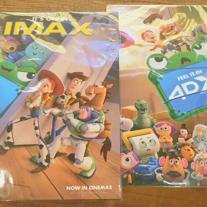 [BUNJANG] Toy Story 5 Poster 3-Set Bundle (IMAX, 4DX, ScreenX) / 토이스토리5포스터+TTT 일괄 (아맥+포디+TTT)