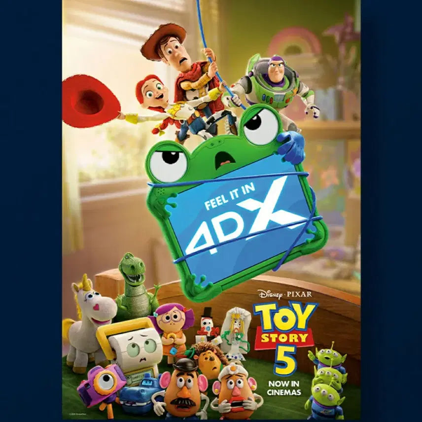 [BUNJANG] Toy Story 5 Poster 3-Set Bundle (IMAX, 4DX, ScreenX) / 토이스토리5포스터+TTT 일괄 (아맥+포디+TTT)