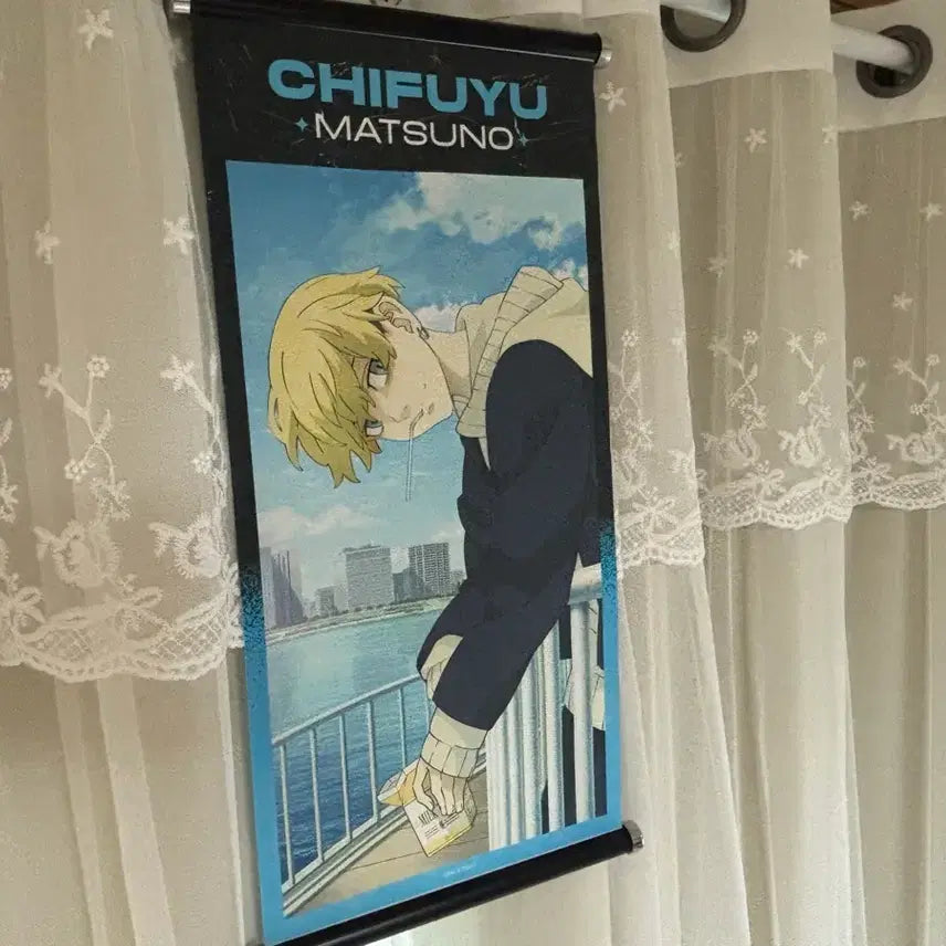 [BUNJANG] Tokyo Revengers Chifuyu Baji Keisuke Wall Scroll / 도리벤 치후유 태피스트리 족자봉