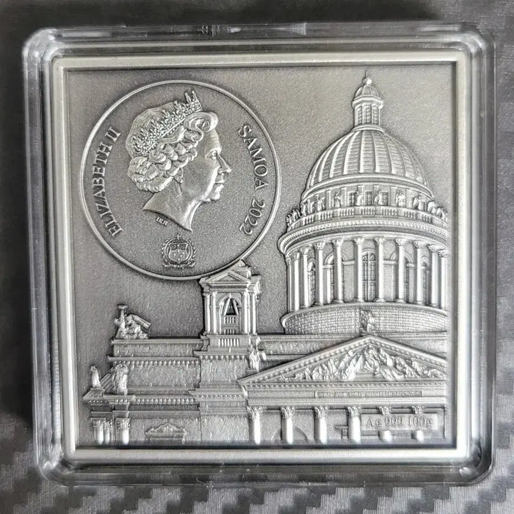 [BUNJANG] 2022 Samoa $10 Antique Silver Coin St. Isaac&