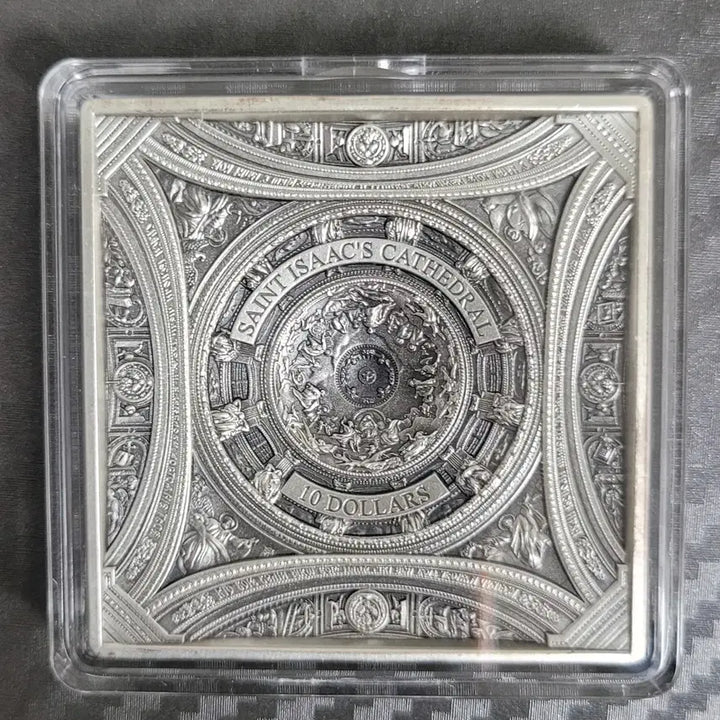[BUNJANG] 2022 Samoa $10 Antique Silver Coin St. Isaac&