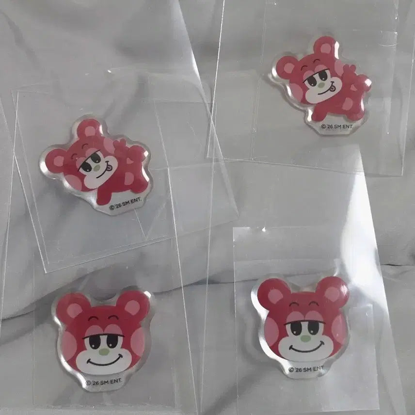 [BUNJANG] RIIZE Leezco Stickers (2 pcs) / 라이즈 리즈코 에폭시 띠부씰 4장
