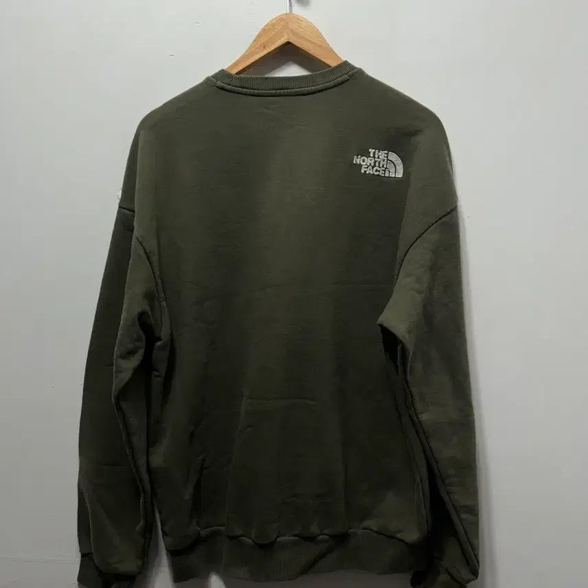 [SOLD OUT] 노스페이스 맨투맨 카키색 M