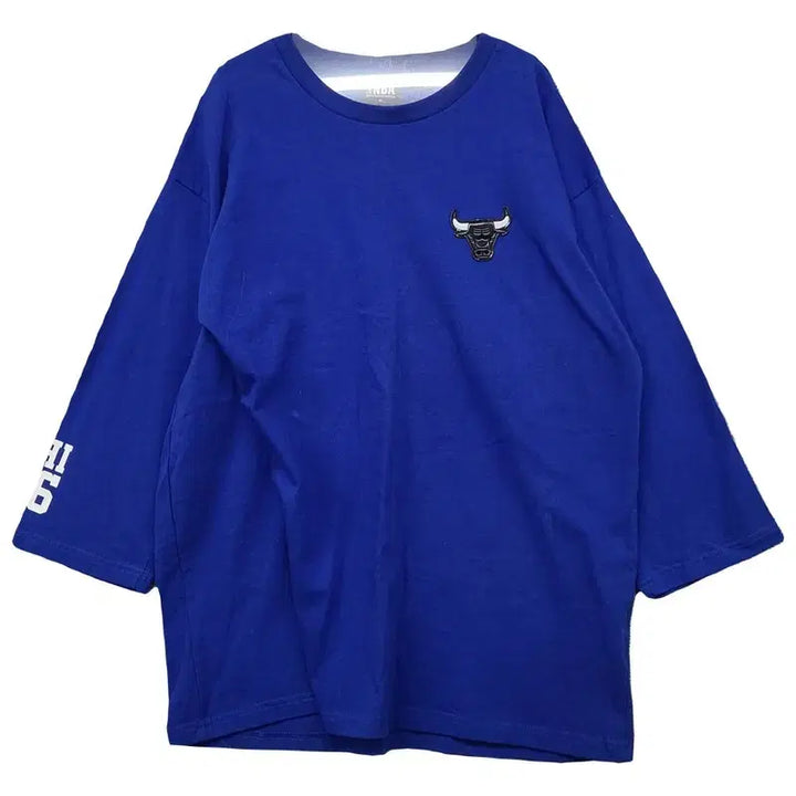 [SOLD OUT] 엔비에이 블루 시카고 불스 7부 긴팔티 XL