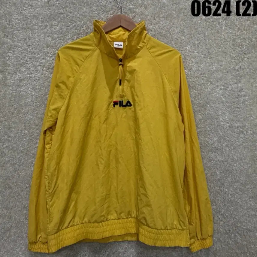 [SOLD OUT] 휠라 옐로우 집업 L