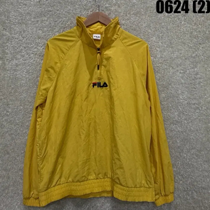 [SOLD OUT] 휠라 옐로우 집업 L