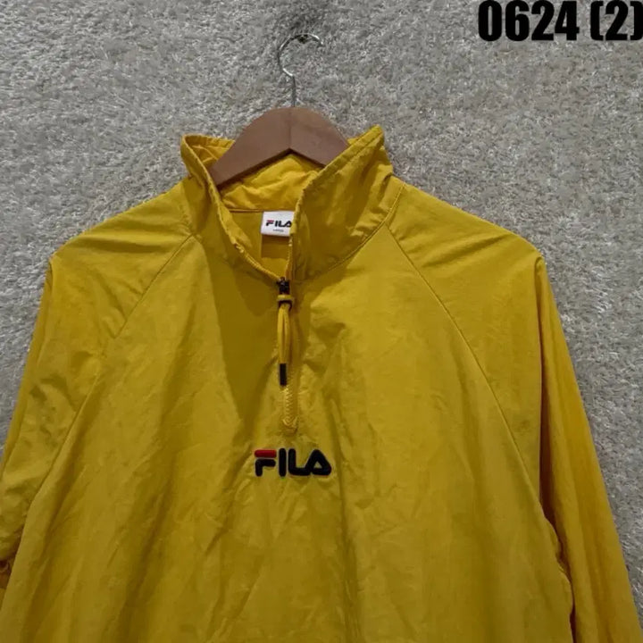 [SOLD OUT] 휠라 옐로우 집업 L