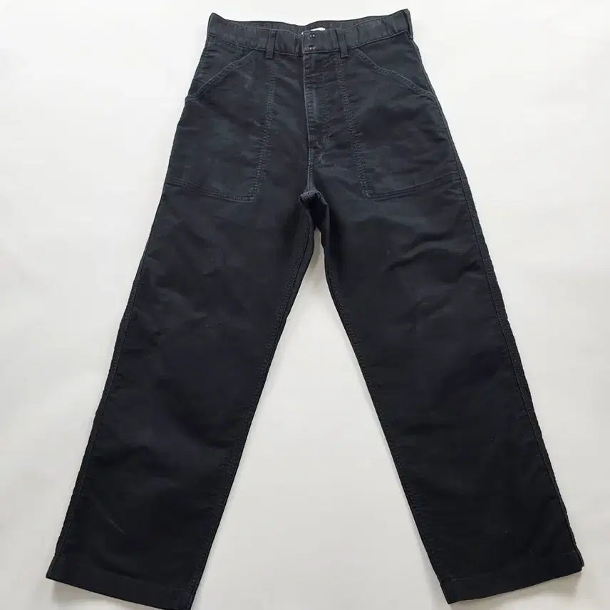 [BUNJANG] Uniqlo Black Wash Wide Fit Tapered Denim Pants Size 31 / 유니클로 청바지 흑청 캐주얼 데님팬츠 사이즈31 R6223