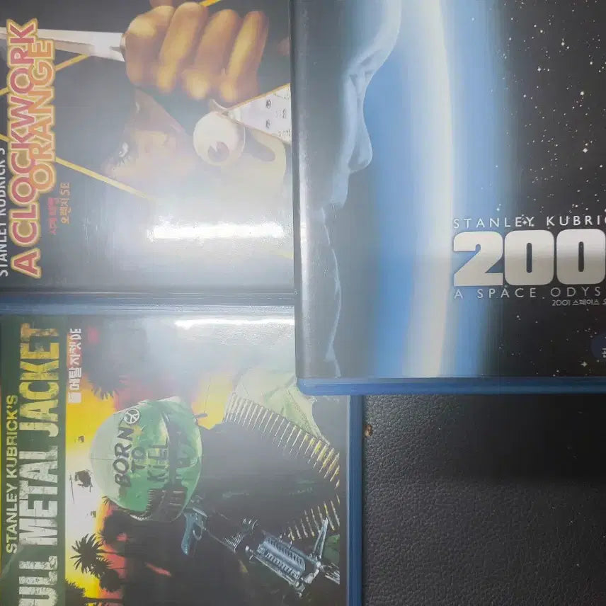 [BUNJANG] Stanley Kubrick Collection Blu-ray 3-Film Set / 스탠리 큐브릭 블루레이 2종 세트 (2001 스페이스 오디세이,