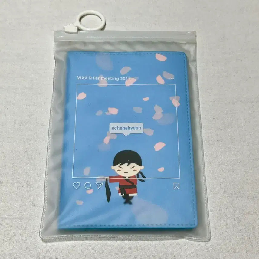 [BUNJANG] VIXX Cha Hakyeon EN Fan Meeting Passport Case / 빅스 차학연 엔 팬미팅 굿즈 여권케이스 여권지갑 미개봉새상품