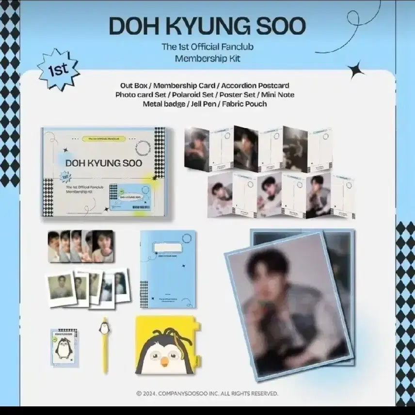 [BUNJANG] EXO D.O. Kyungsoo Official Fanclub Membership Kit 1st &amp; 2nd Gen Photocard Bundle Set (Sealed) / [미개봉] 도경수 공식 팬클럽 멤버십 키트 1기 2기 디오 엑소 포카