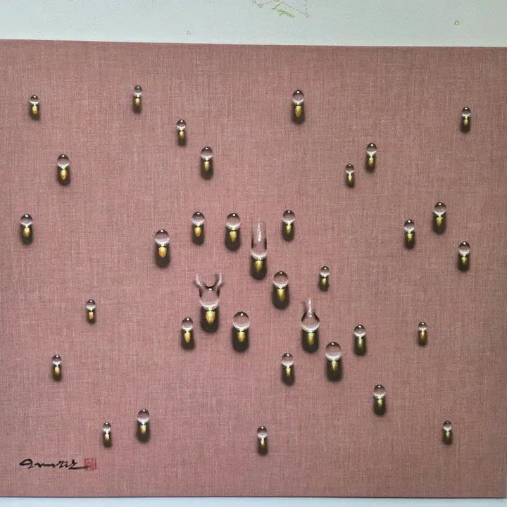 [BUNJANG] Oh Tae-hwan Artist Water Drop Painting (Size 10) / 오태환 작가 물방울 그림 10호