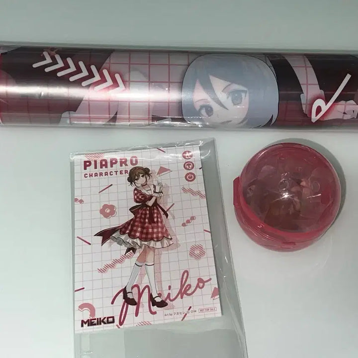 [BUNJANG] Meiko Goods Bundle (Ichiban Kuji Prize G Poster, Hide-and-Seek, Flower Retro Popup) / 메이코 굿즈 일괄 (제일복권 g상 포스터,숨바꼭질,플라워레트로 팝업 특전