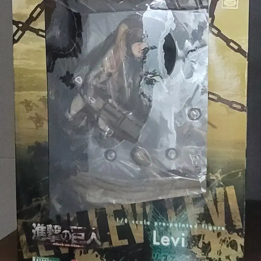 [BUNJANG] Attack on Titan Kotobukiya Levi First Edition Figure / 진격의거인 코토부키야 리바이 초판 피규어