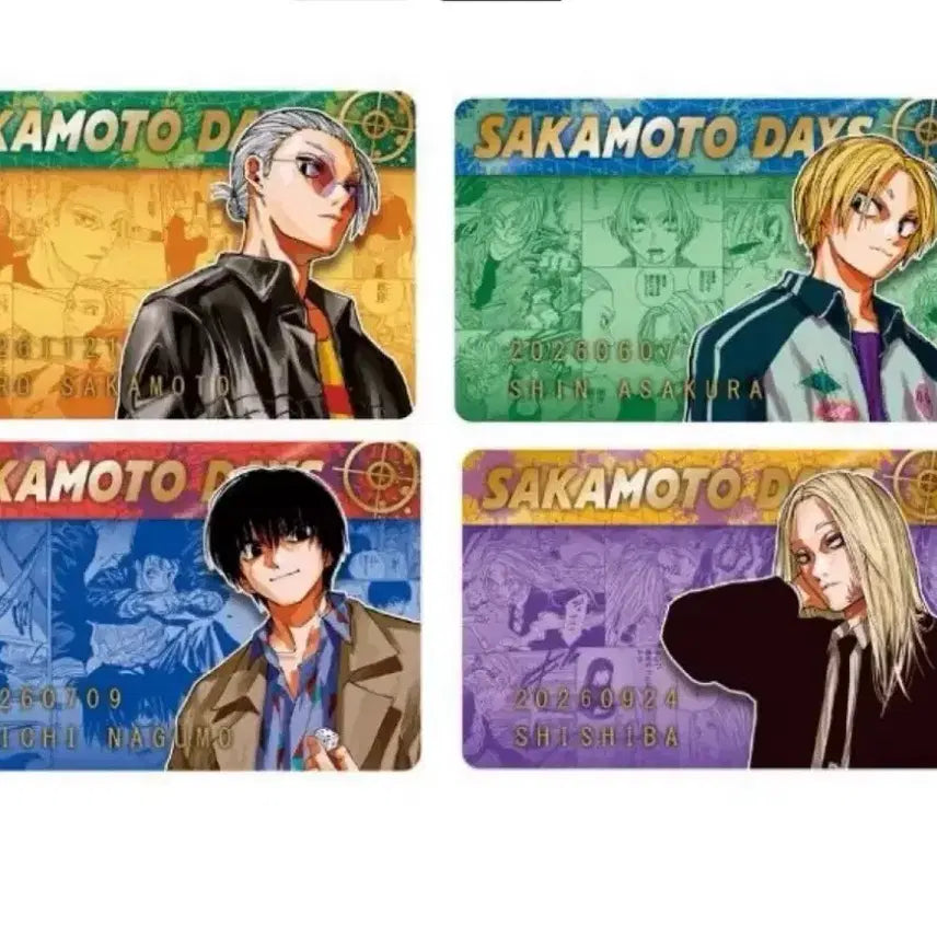 [BUNJANG] Sakamoto Days Sakamoto Shishiba Birthday Card / 사카모토데이즈 사카모토 시시바 버스데이 카드 양도합니다
