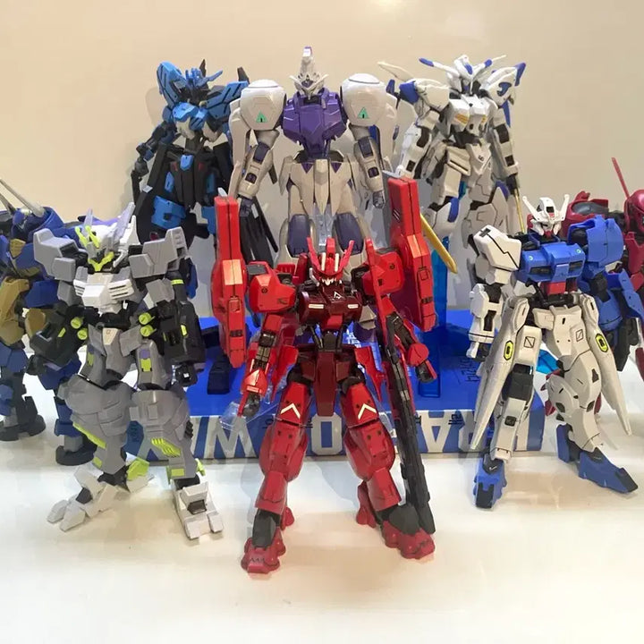 [BUNJANG] Bandai HG Gundam Iron-Blooded Orphans Model Kit Bundle Set (8 types, Junk &amp; Pre-Assembled) / HG 건담 철혈의 오펀스 일괄 4종 (가조)
