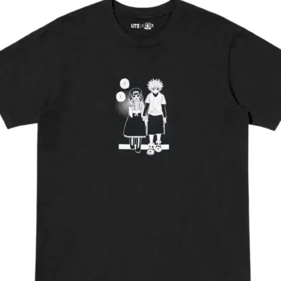 [BUNJANG] Uniqlo Hunter x Hunter Killua &amp; Alluka T-Shirt (M) / (새상품) 헌터헌터 유니클로 키르아 아르카 티셔츠 판매 (M사이즈)