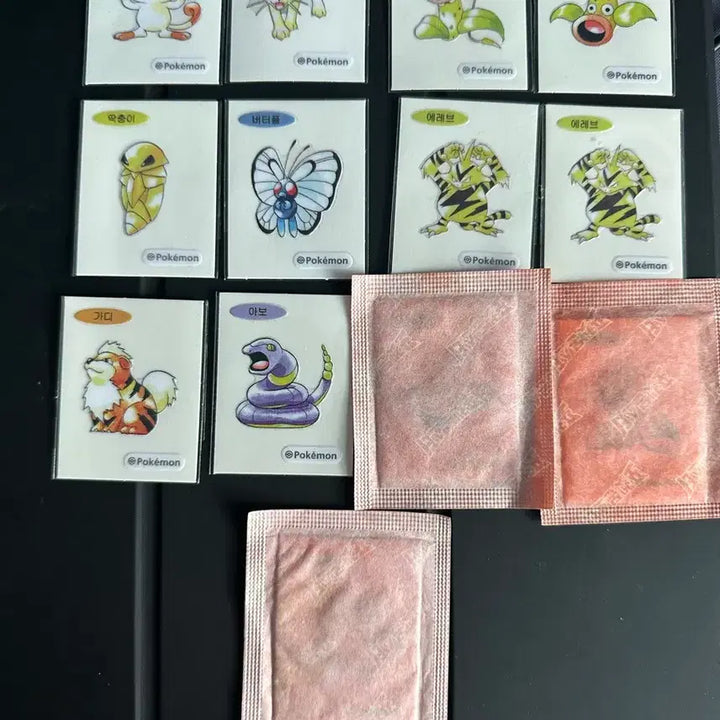 [BUNJANG] First Edition 25 Pokemon Stickers Bundle Set / 초판 띠부씰 25장 일괄판매