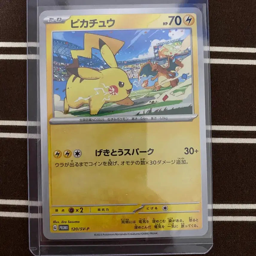 [BUNJANG] Pokemon Card Gym Promo Pikachu Japanese Edition / [일판] 포켓몬카드 짐프로모 피카츄 일판