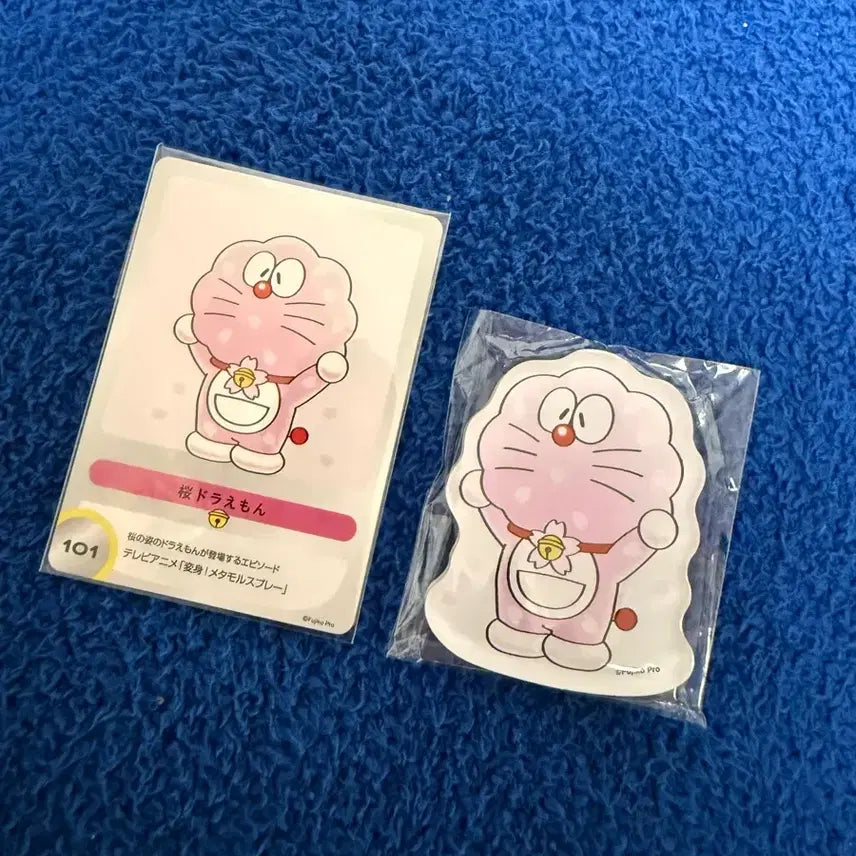 [BUNJANG] 100% Doraemon &amp; Friends Sakura Doraemon Acrylic Magnet / 100%도라에몽&amp;프렌즈 사쿠라도라에몽