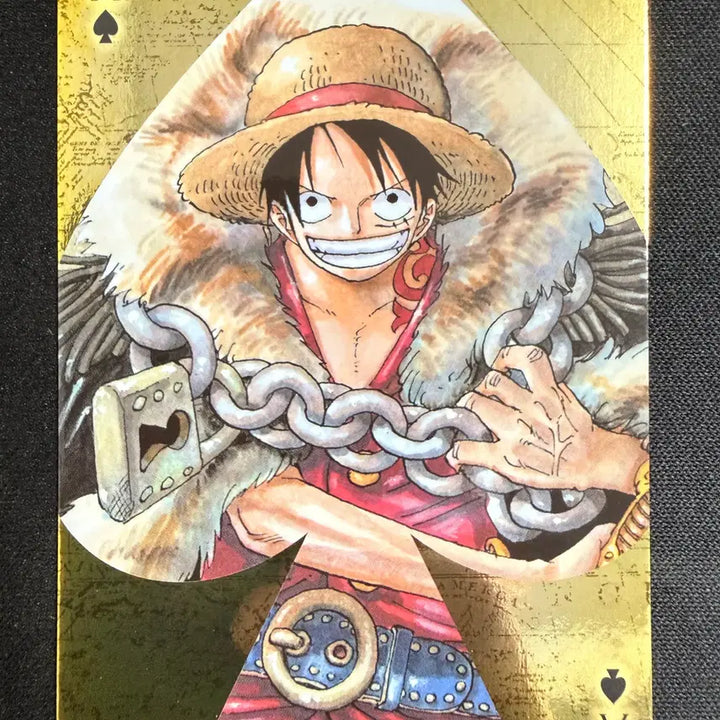 [BUNJANG] One Piece Limited Golden Trump Card [Luffy] / [등급용/최상급] 2024 원피스 한정 황금 트럼프 카드 [루피 스A]