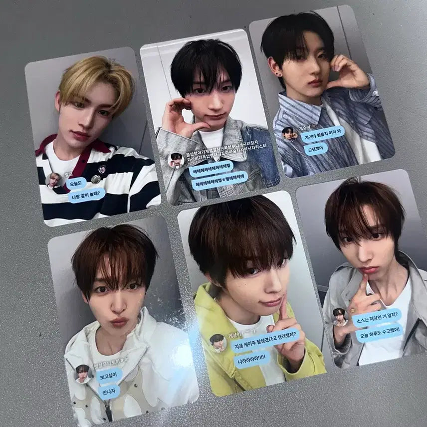 [BUNJANG] Kickflip Makestar Photocard Individual Member Set / 킥플립 메이크스타 포카 개별