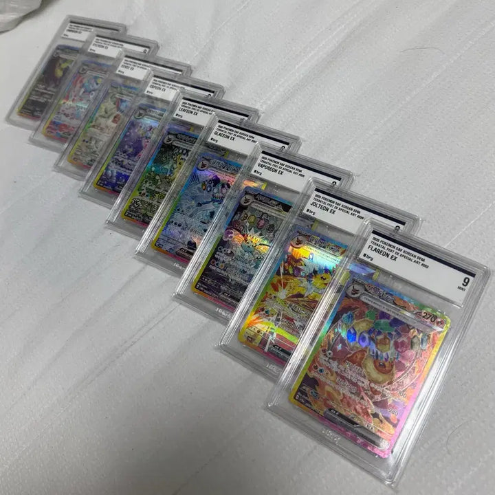 [BUNJANG] Pokemon Card Eeveelutions Terastal Festa BRG 9 Consecutive Numbers / 포켓몬카드 테라스탈페스타 이브이즈 brg 9 연번 판매/교환