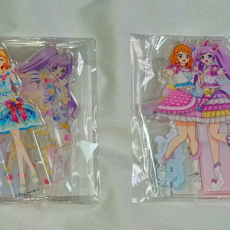 [BUNJANG] Aikatsu! PriPara Pair Sora Lala Acrylic Stand / 스타파라 카츠파라 아이카츠 프리파라 페어 하늘 라라 아크릴스탠드 판매