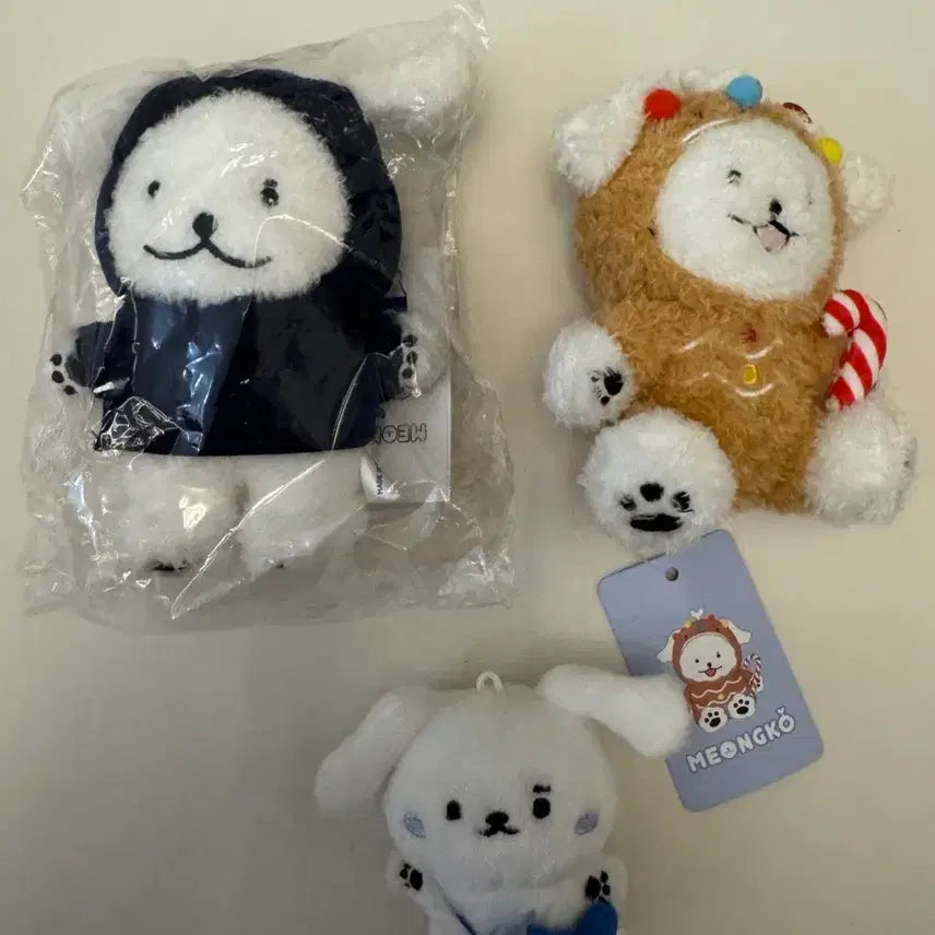 [SOLD OUT] 몬스타엑스 몬뭉치엑스 미니멍꼬 + 윈터에디션 멍꼬  +미니미니멍꼬 일괄
