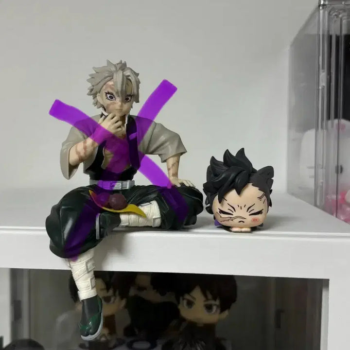 [BUNJANG] Kimetsu no Yaiba Sanemi Genya O Hirune Neko Figure / 귀멸의칼날 겐야 오히루네코 피규어