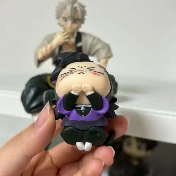 [BUNJANG] Kimetsu no Yaiba Sanemi Genya O Hirune Neko Figure / 귀멸의칼날 겐야 오히루네코 피규어