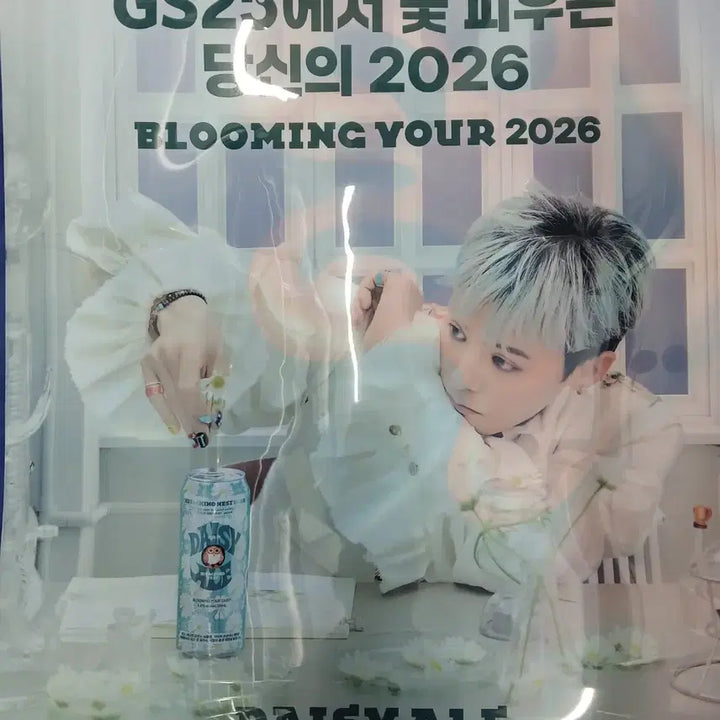[BUNJANG] G-Dragon Daisy Beer Poster Sticker Set / 지디 데이지 맥주 포스터