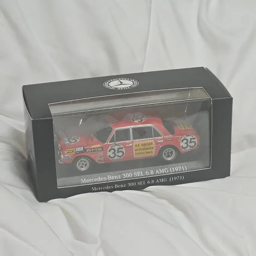 [BUNJANG] Minichamps 1:43 1971 Mercedes-Benz AMG Red Pig / [벤츠] 1971 미니챔프 Minichamps 1:43 AMG 레드피그