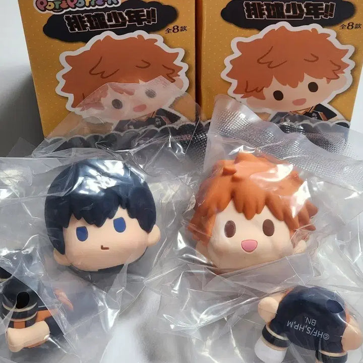 [BUNJANG] Haikyu!! Potete Figures Hinata Kageyama Bundle Set / 하이큐 포테포테 히나타 카게야마 일괄