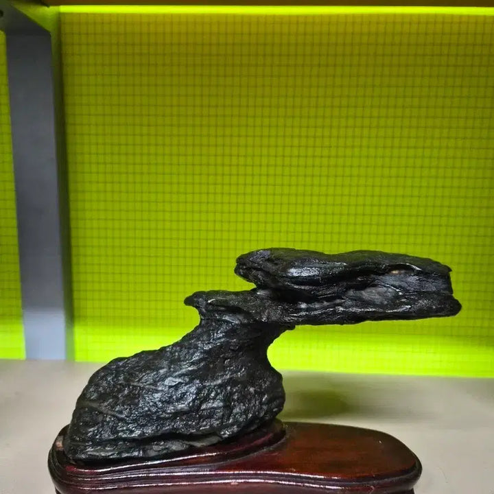 [BUNJANG] Suseok Namhangang Choco Onyx Stone / 수석.남항강.초코.오석.