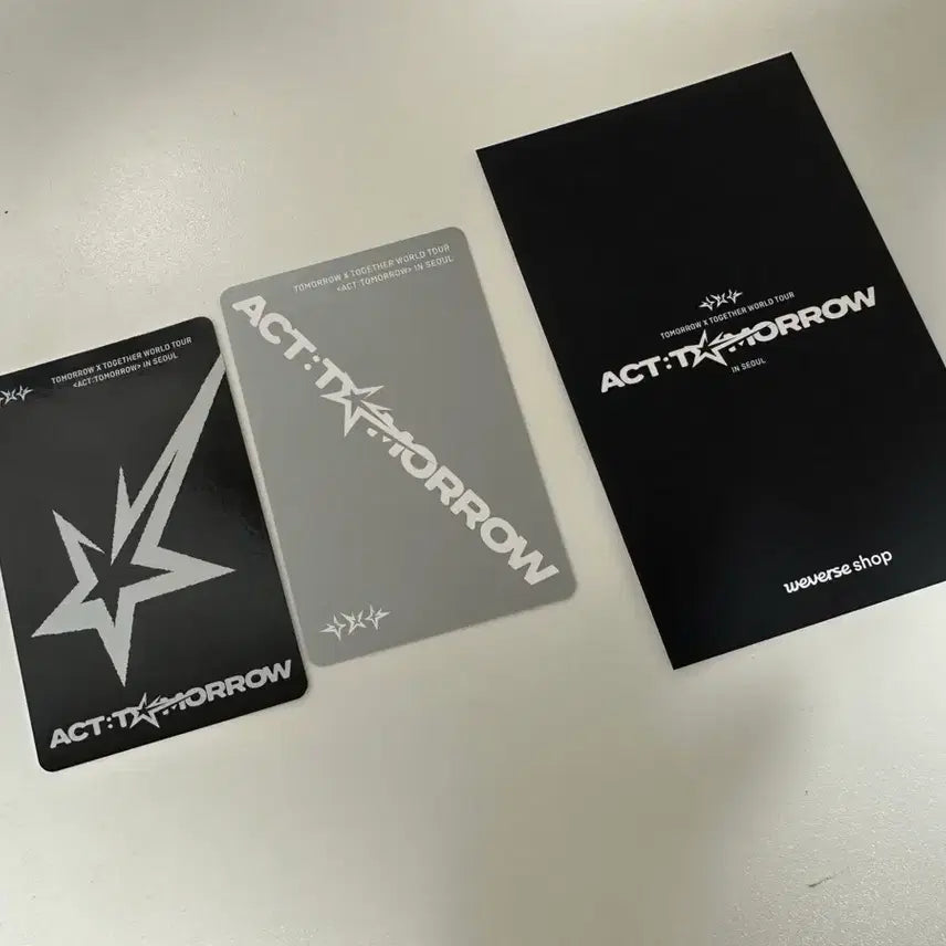 [BUNJANG] TXT Tomorrow Concert in Seoul Photocard POB Beomgyu Bundle Set / 투바투 투모로우콘 인서울 포토카드 특전 범규 양도합니다