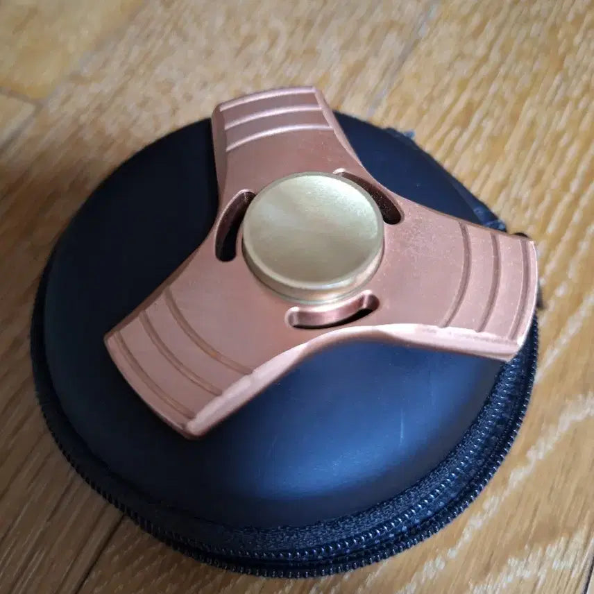 [BUNJANG] UKON Genuine Rose Gold Metal Fidget Spinner / 우콘 정품 로즈골드 메탈피젯스피너
