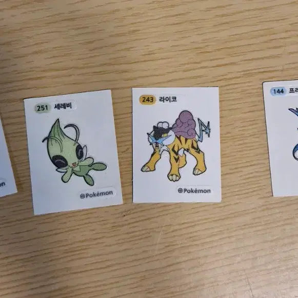 [BUNJANG] Pokemon Stickers Bundle Set (26 pcs) / 포켓몬 띠부실 일괄 26개