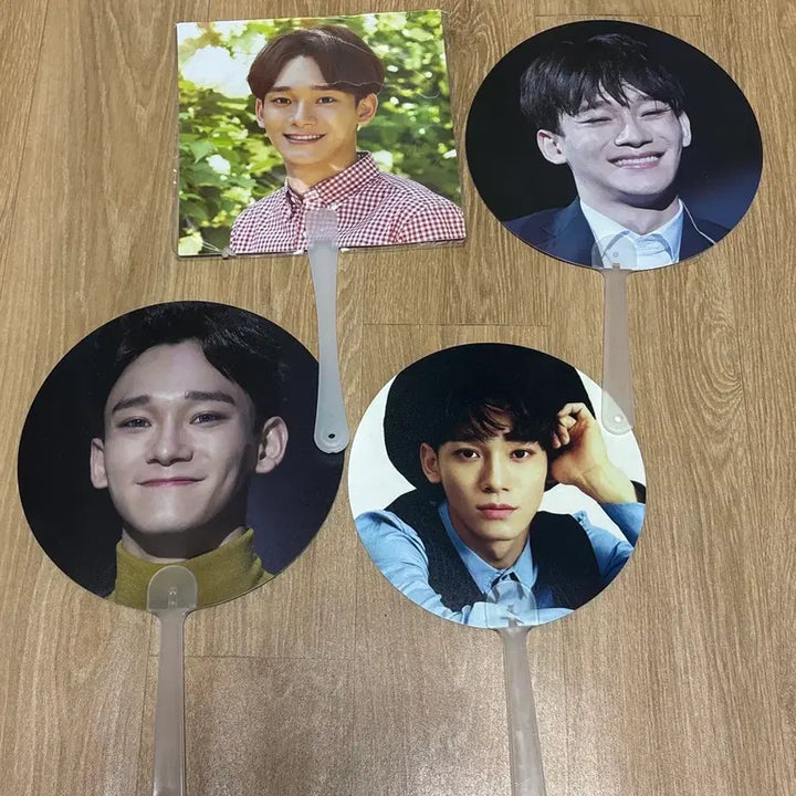 [BUNJANG] EXO Chen Fan Set (4 types) / 엑소 첸 부채 4종 세트