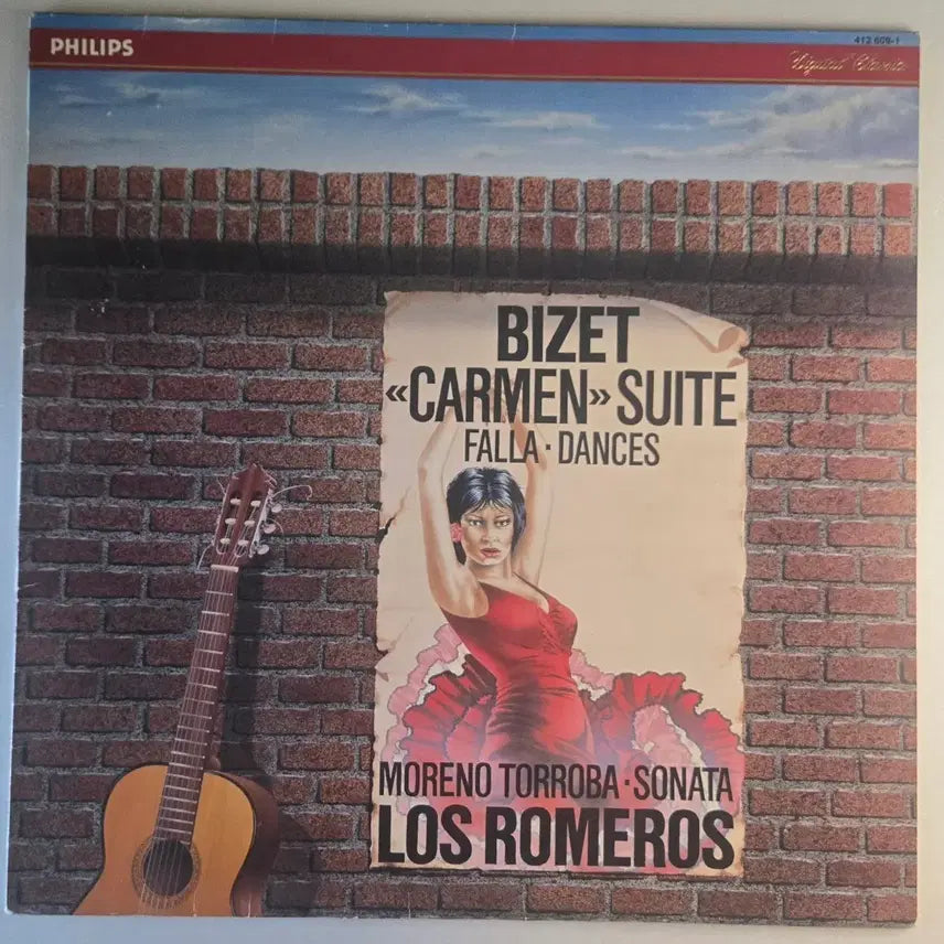 [BUNJANG] Los Romeros Bizet: Carmen Suite &amp; Falla: Dances Promo LP (Original White Label, First Pressing) / 로스 로메로스 - 비제 카르멘 조곡 Promo LP (오디오파일,NM)