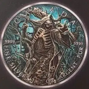 [BUNJANG] 2023 Canada Armageddon 1 oz .9999 Fine Silver Coin (BU) / 2023 캐나다 아마게돈 9999 파인 실버 1OZ 은화 (리퍼)