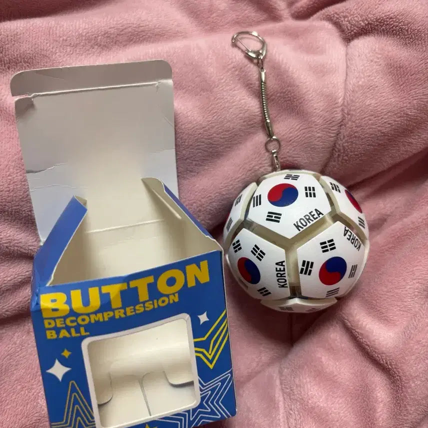[BUNJANG] Rare Korea Taegukgi World Cup Soccer Ball Artisan Keycap / 희귀템 한국 태극기 월드컵 축구공 키캡(새제품)