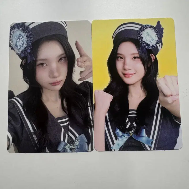 [BUNJANG] HATS TO HEARTS Lemon TANK Jueun Set Photocard / 하츠투하츠 레몬탱 팝업 트레카 주은세트 하투하 포카