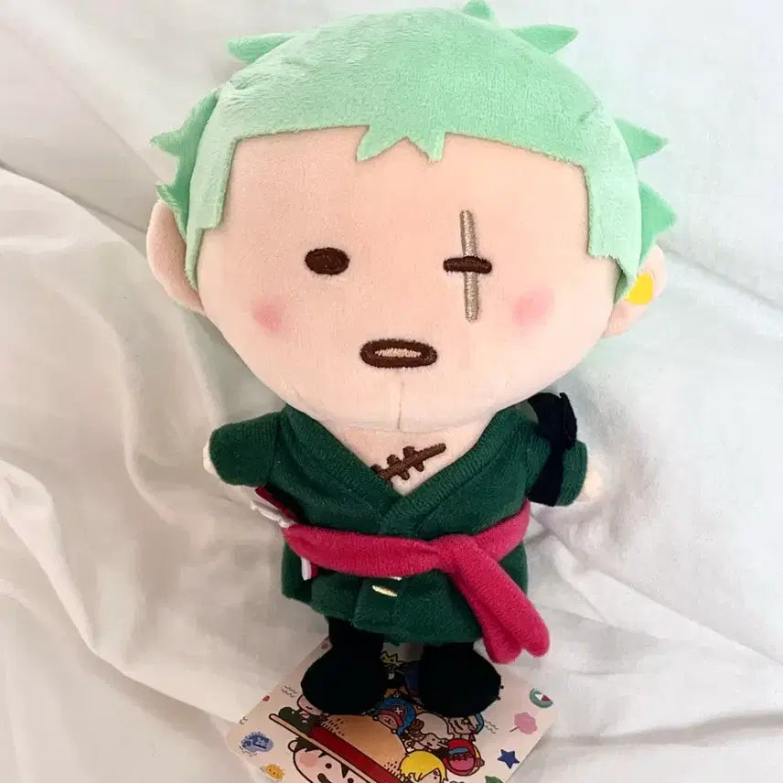 [BUNJANG] One Piece Zoro Yurutto Plush Doll / 원피스 조로 유룻토 누이 인형